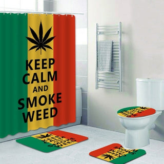 Buy clear Jamaica Rasta Reggae Lion Art Bathroom Decor