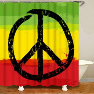 Buy yellow Jamaica Rasta Reggae Lion Art Bathroom Decor