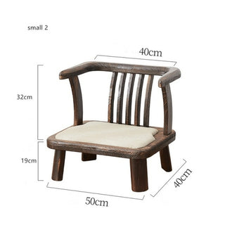Buy light-gray Japan Low Seat Japanese Tatami Meditation Zaisu Chair with Backrest
