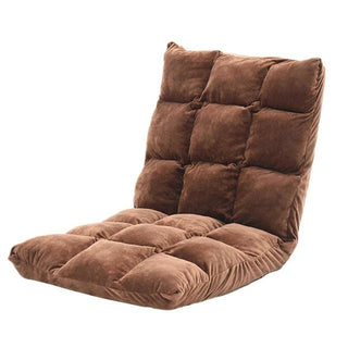 Buy green Japanese Floor Chair Folding Adjustable Lazy Sofa Chair Floor Gaming