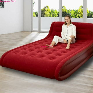 Buy bed-c-2-3x1-5x0-38m Inflatable Velvet PVC Leather Bed Frames