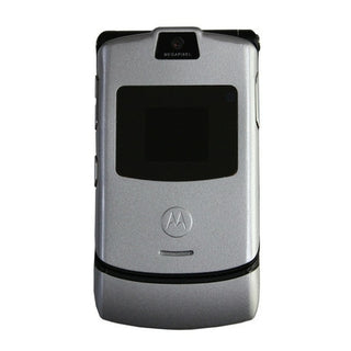 Buy silver-color Motorola V3 Refurbished Original V3 unlocked Flip GSM Quad Band