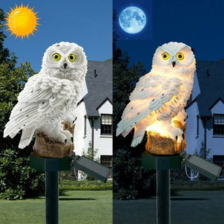 Owl Solar Light With Solar Panel IP65 Water