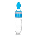 Silicone Squeeze Baby Feeding Bottle