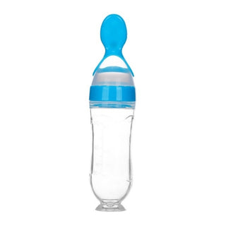 Buy l Silicone Squeeze Baby Feeding Bottle