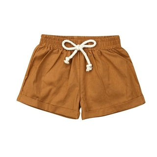 Buy 5 Kid&#39;s Harem Linen Shorts