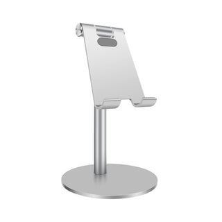 Buy silver Portable Aluminum Desk Desktop Phone Stand Holder