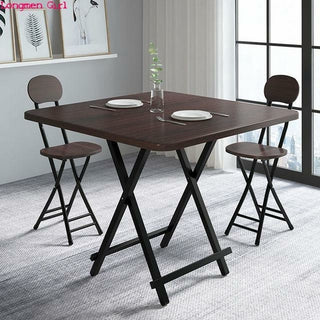 Buy 80x74cm-set-a3 Portable Folding Table Modern Simple Living Room Dinning Table Set