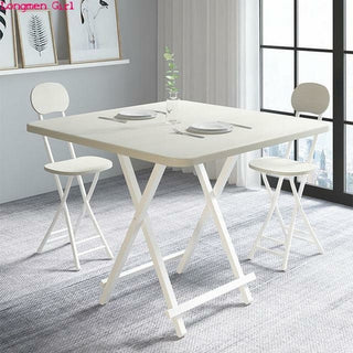 Buy 80x74cm-set-a4 Portable Folding Table Modern Simple Living Room Dinning Table Set