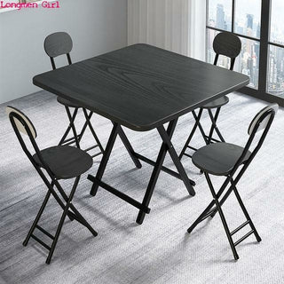 Buy 80x74cm-set-b2 Portable Folding Table Modern Simple Living Room Dinning Table Set