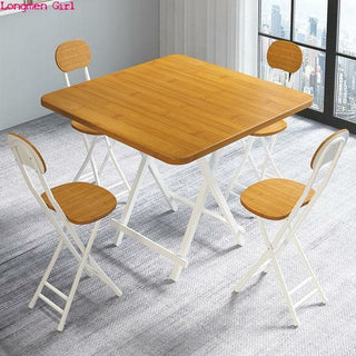 Buy 80x74cm-set-b6 Portable Folding Table Modern Simple Living Room Dinning Table Set