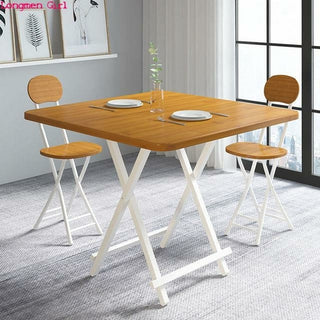 Buy 80x74cm-set-a7 Portable Folding Table Modern Simple Living Room Dinning Table Set