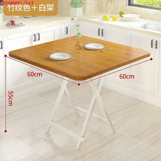 Buy 60x60x55cm-g Portable Folding Table Modern Simple Living Room Dinning Table Set