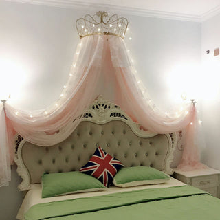 Buy green Princess Crown Mosquito Net Bed Curtain Girl Children Room Decor