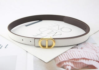 Buy white Gold Pin Buckle Belts