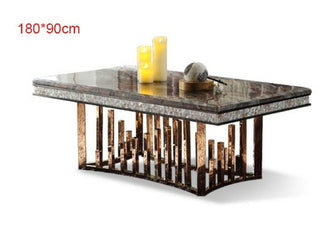 Buy transparent Rama Dymasty stainless steel Dining Room Set Home Furniture modern