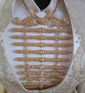 Sunspicems Caucasus Women Belt Breastplate Bib Morocco Jewelry Sets