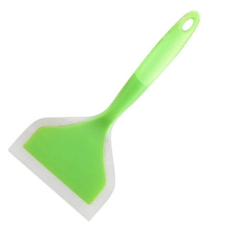 Buy green-25-5cm Silicone Kitchenware Cooking Utensils Spatula Beef Meat Egg