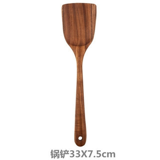Buy wood-shovel Silicone Kitchenware Cooking Utensils Spatula Beef Meat Egg
