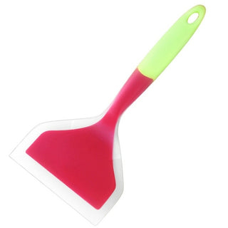 Buy rose-green Silicone Kitchenware Cooking Utensils Spatula Beef Meat Egg