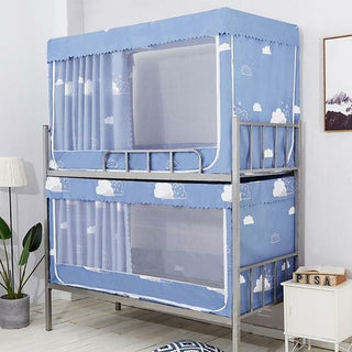 Buy pink Upper and Lower Bunk Bed Student Dormitory Dual Purpose Mosquito Net