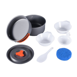 Worldwide 8pcs Backpacking Cooking Picnic Outdoor