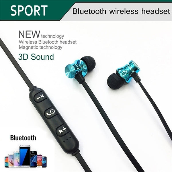 XT11 Magnetic Adsorption Wireless Bluetooth 4.2 In Ear Earphone Sports