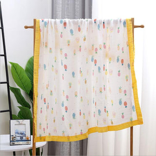 Buy as-picture14 110x120cm 4 and 6 Layers Muslin Bamboo Cotton Newborn Baby Receiving Blanket Swaddling Kids Children Baby Sleeping Blanket