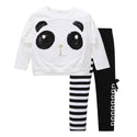 Toddler Girls Clothes Kids Autumn Winter T Shirt Pants Christmas Clothes Girls Printed Outfits Sport Suit Children Clothing Set