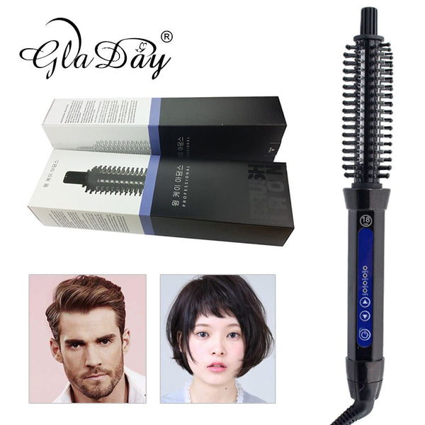 Ceramic Hair Brush Curler Electric Hair Brush Comb Hair Curling Roller Hair Curling Iron