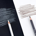 Marco Special Sketch Pencils White Charcoal Pencils Black Professional Charcoal Pencil Art Highlight Sketch Art Pastel Pencils