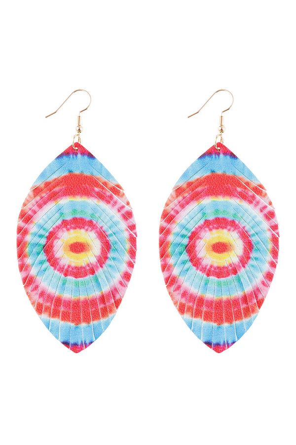 Hde2920 - Vibrant Colors Drop Earrings