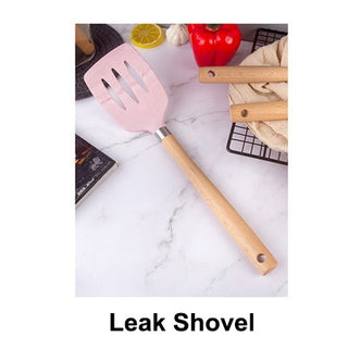 Buy leak-shovel ATUCOHO Food Grade Silicone Kitchenware Set