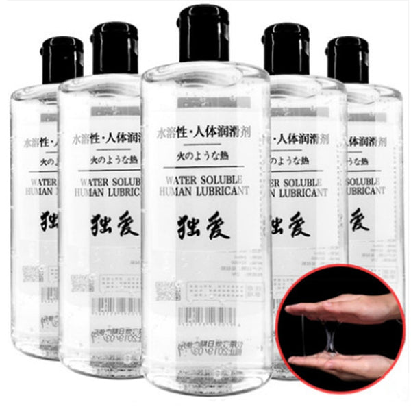 DUAI 248ML Sex Lube Massage Oil, Water Based Lubricant, Male and Female Lubrication, Gay Anal Lubricant for Sex, Sex Products
