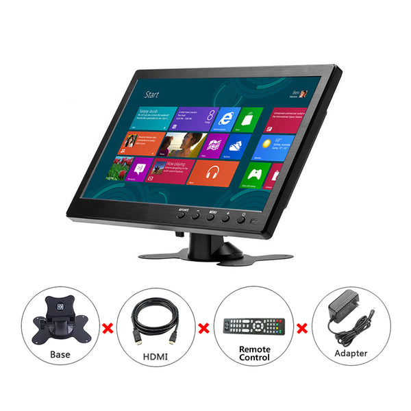 HD Touch Screen 10.1" Monitor 1920*1200 LCD With BNC/AV/VGA/HDMI/USB/Speaker Industrial Capacitive LCD Display  for Raspberry Pi