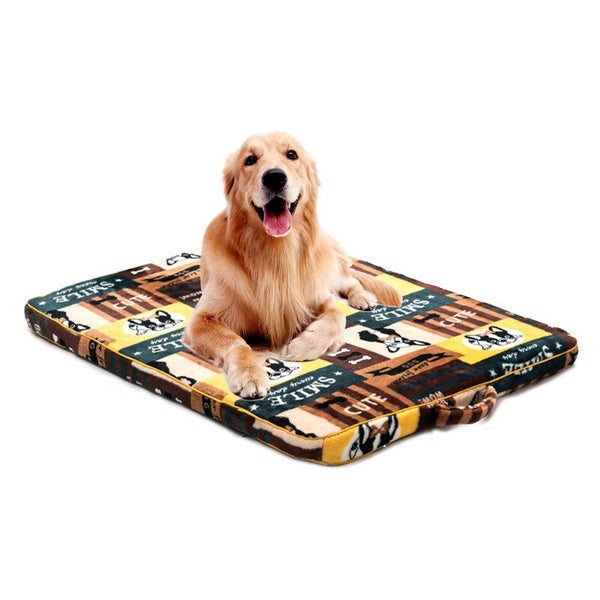 Large Dog Bed Mat Puppy Sofa Thick Orthopedic Mattress for Small Medium Large Dog Sleep Cushion Husky Labrador Bench Pet Bedding