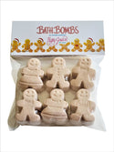 Gingerbread Man Bath Bombs,Stocking Stuffers,Bath Bomb Gift Set