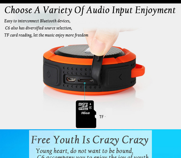 Mini portable gift Loudspeaker waterproof bluetooth speakers