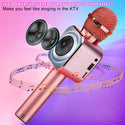 Karaoke Wireless Microphone Speaker Dance Light