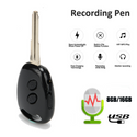 Mini Digital Voice Recorder Hidden Key Sound Recorder