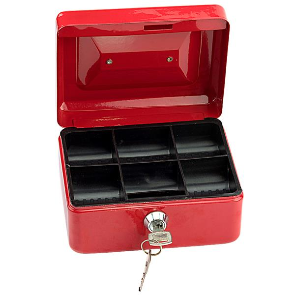 Mini Petty Cash Money Box Stainless Steel safe Box
