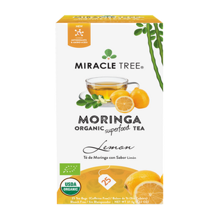 Miracle Tree's Organic Moringa Tea, Lemon