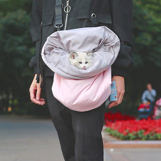 Buy pink Crossbody Cat Carrier