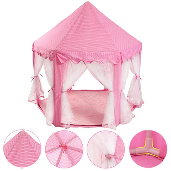 Portable Princess Castle Cute Playhouse Children Kids tent