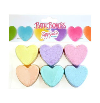 Bath bomb hearts gift set