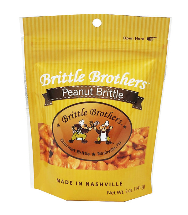 Brittle Brothers - Peanut Brittle - 5 oz. Bag