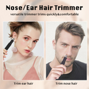 Waterproof Painless Ear and Nose Hair Trimmer for Men and Women