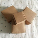 100pcs Kraft Paper Gift Packaging Box