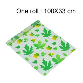 Buy 1-roll-maple-leaf Beeswax Food Wrap Reusable Eco-Friendly Food Cover Sustainable Seal Tree Resin Plant Oils Storage Snack Wraps