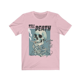 Buy pink Smoking Skeleton Til Death